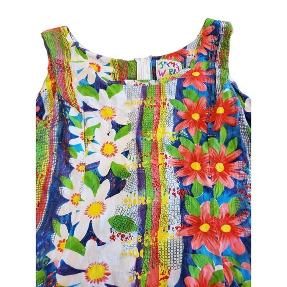 Vintage Jams World Floral dress sz 7‎ - Picture 4 of 7